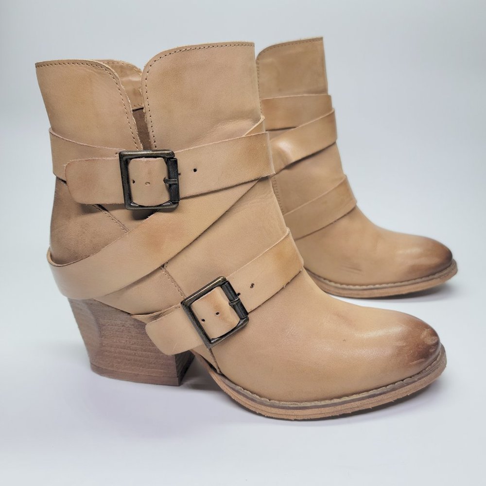 Naughty Monkey Women's Ankle Boots Tan 8.5 M